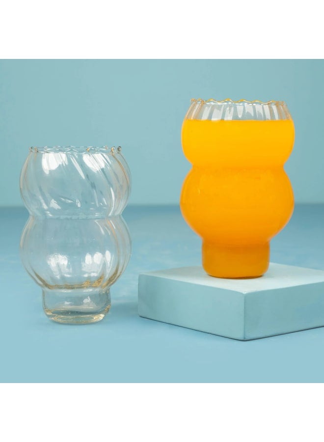 Delicate Curves Cup -Transparent